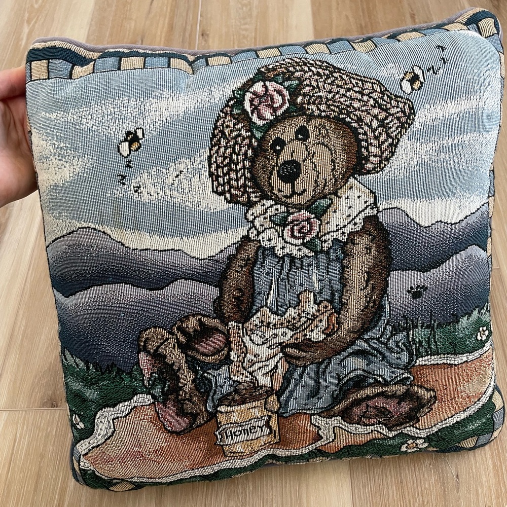 Boyd’s bears tapestry pillow